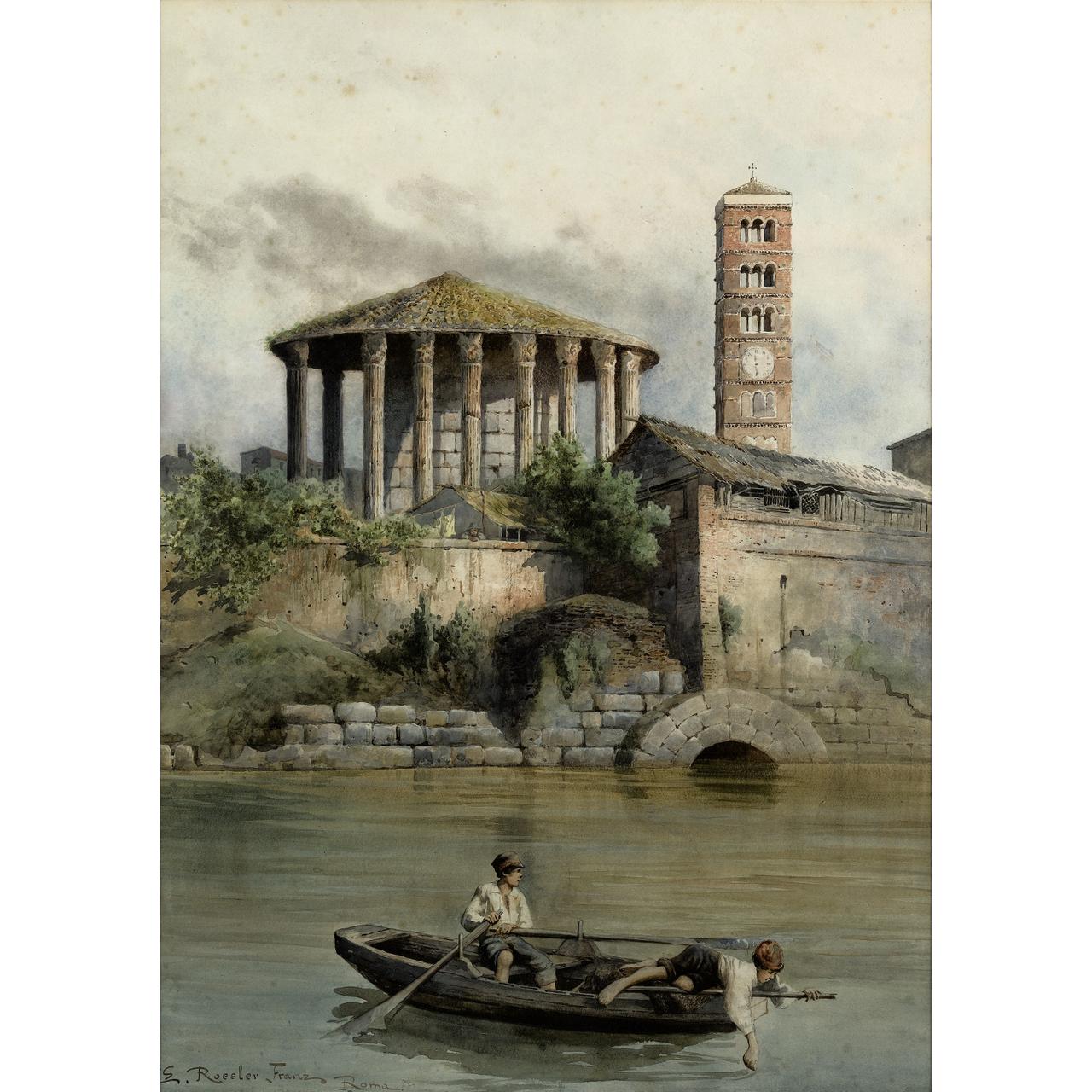 Dipinto: Rome, the Cloaca Maxima